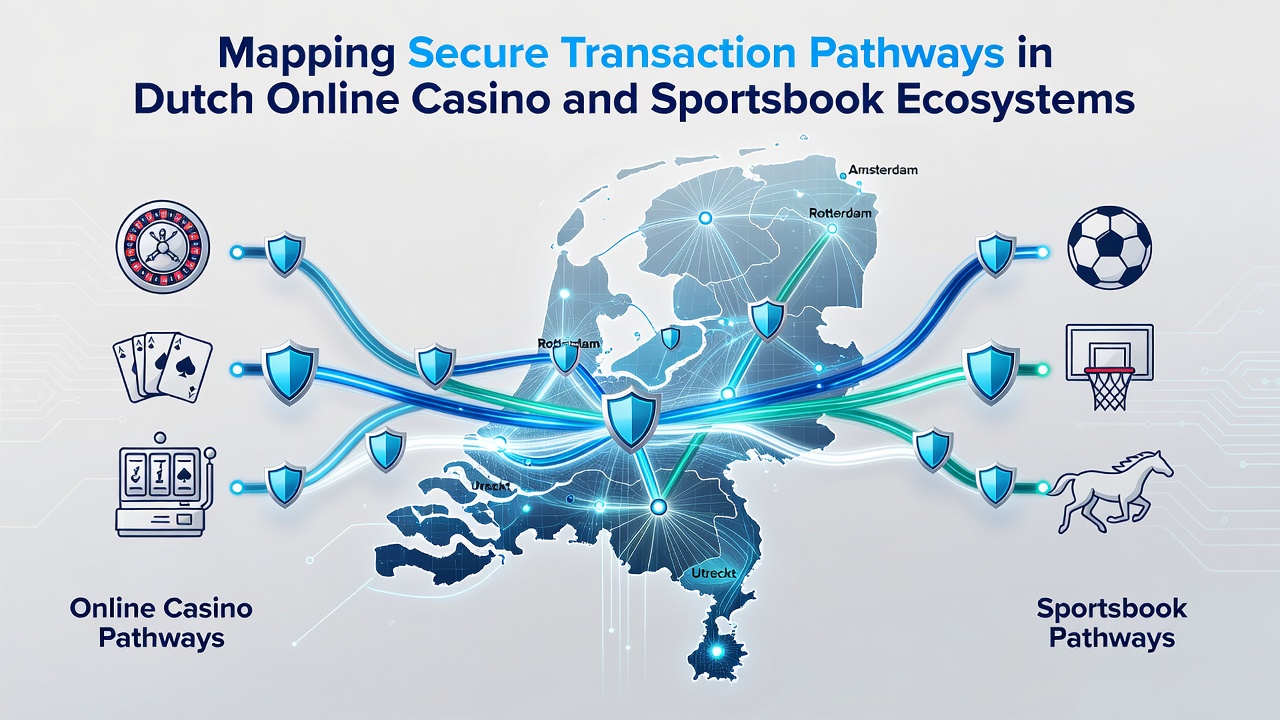 Diagram van beveiligde uitbetalingsprocessen in Nederlandse sportsbook-ecosystemen